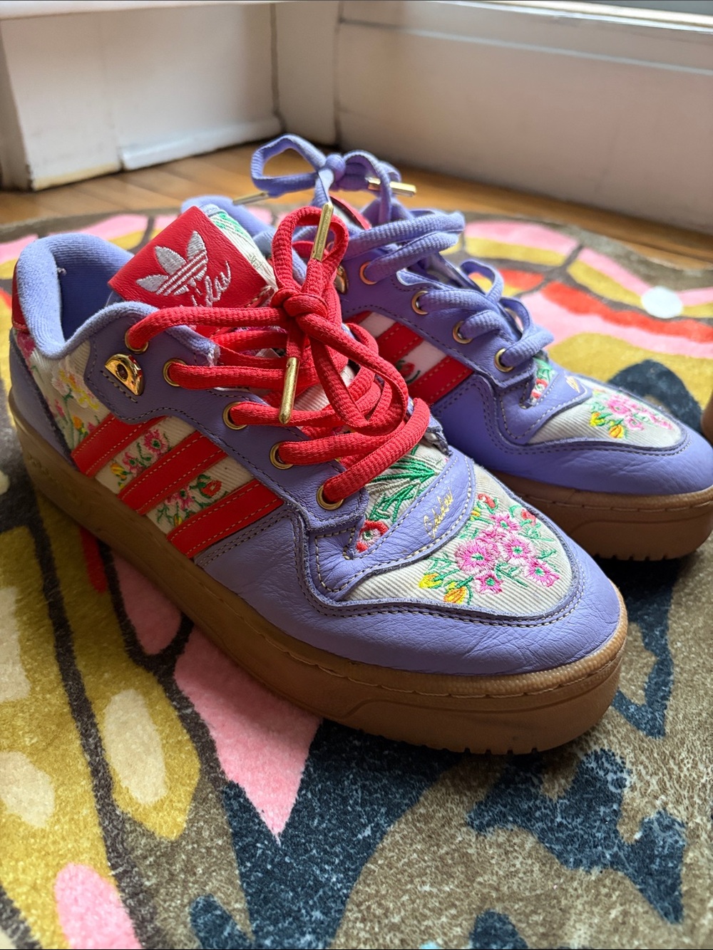 Unheardof Grandma's Couch Purple Adidas